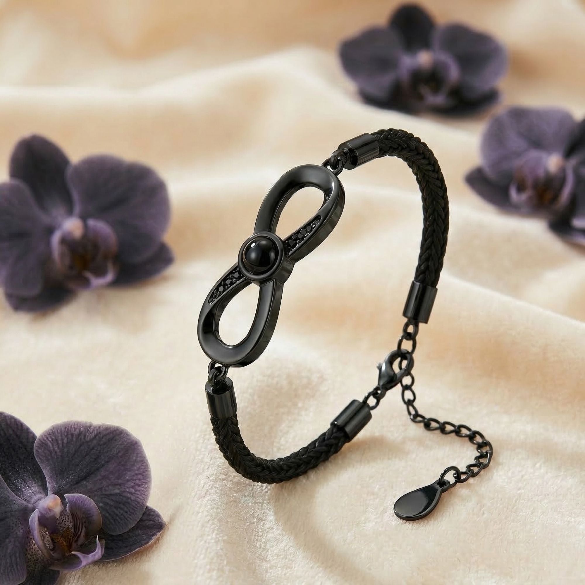 Infinity Braided Adjustable Bracelet – SnapEyelet