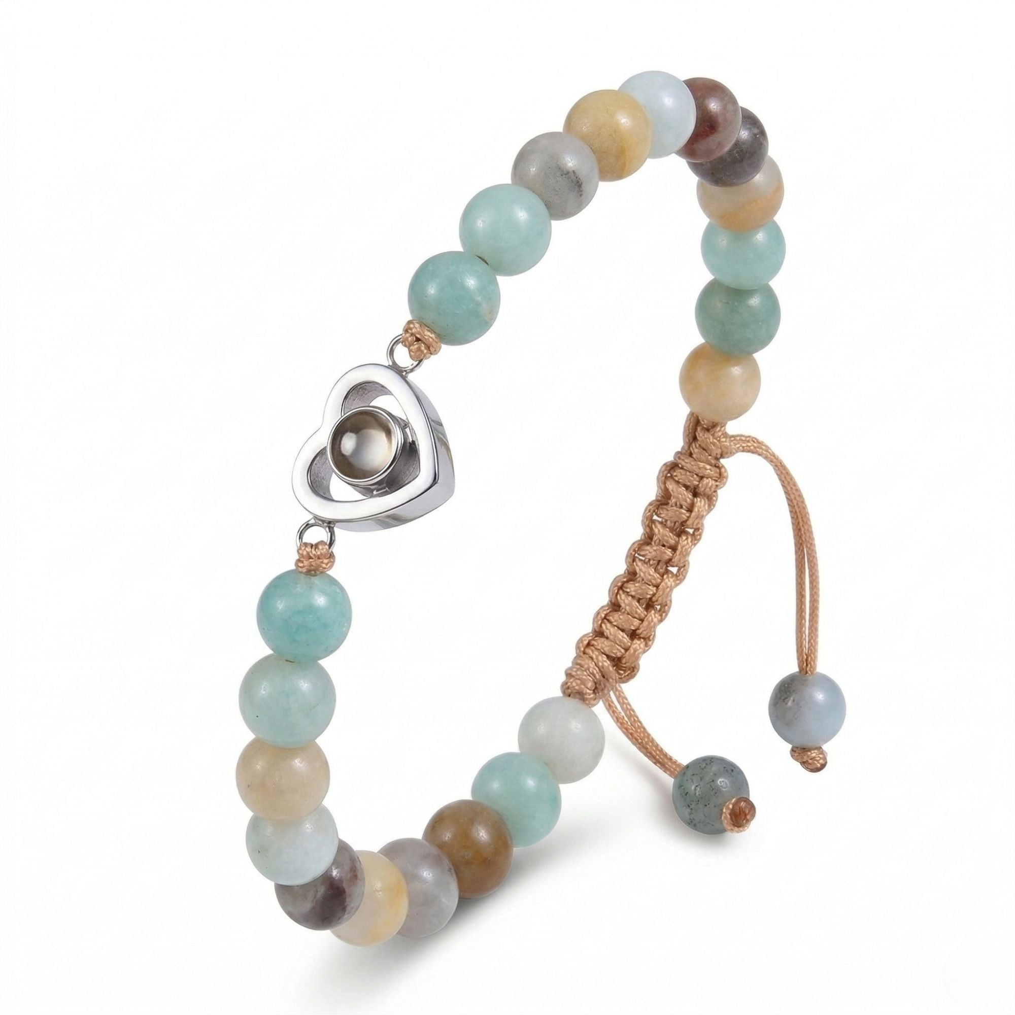 The Hidden Memory Projection beads Bracelet"- SnapEyelet