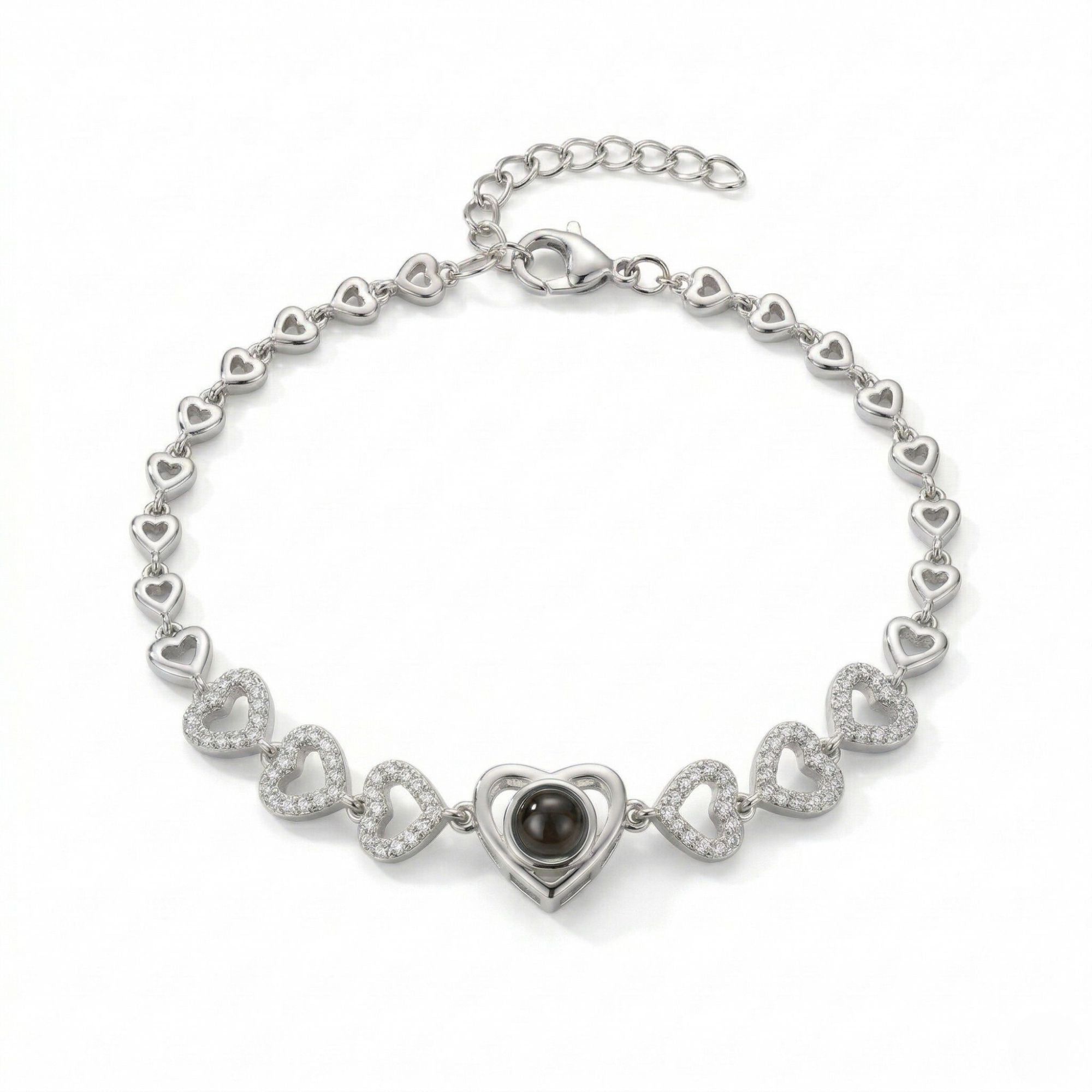 Multi Heart photo projection Bracelet- SnapEyelet