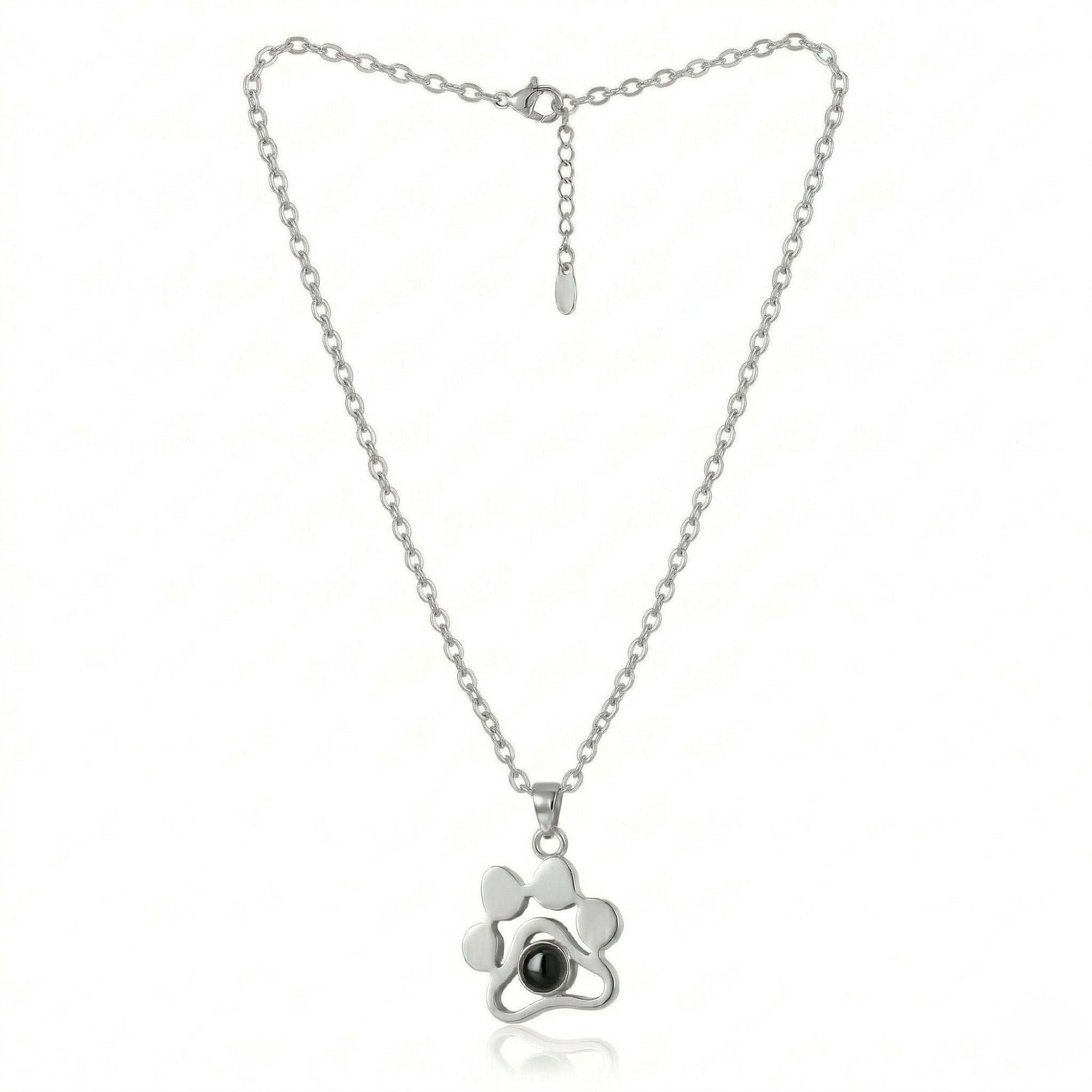 Personalized Pet  Memory photo projection Necklace- SnapEyelet