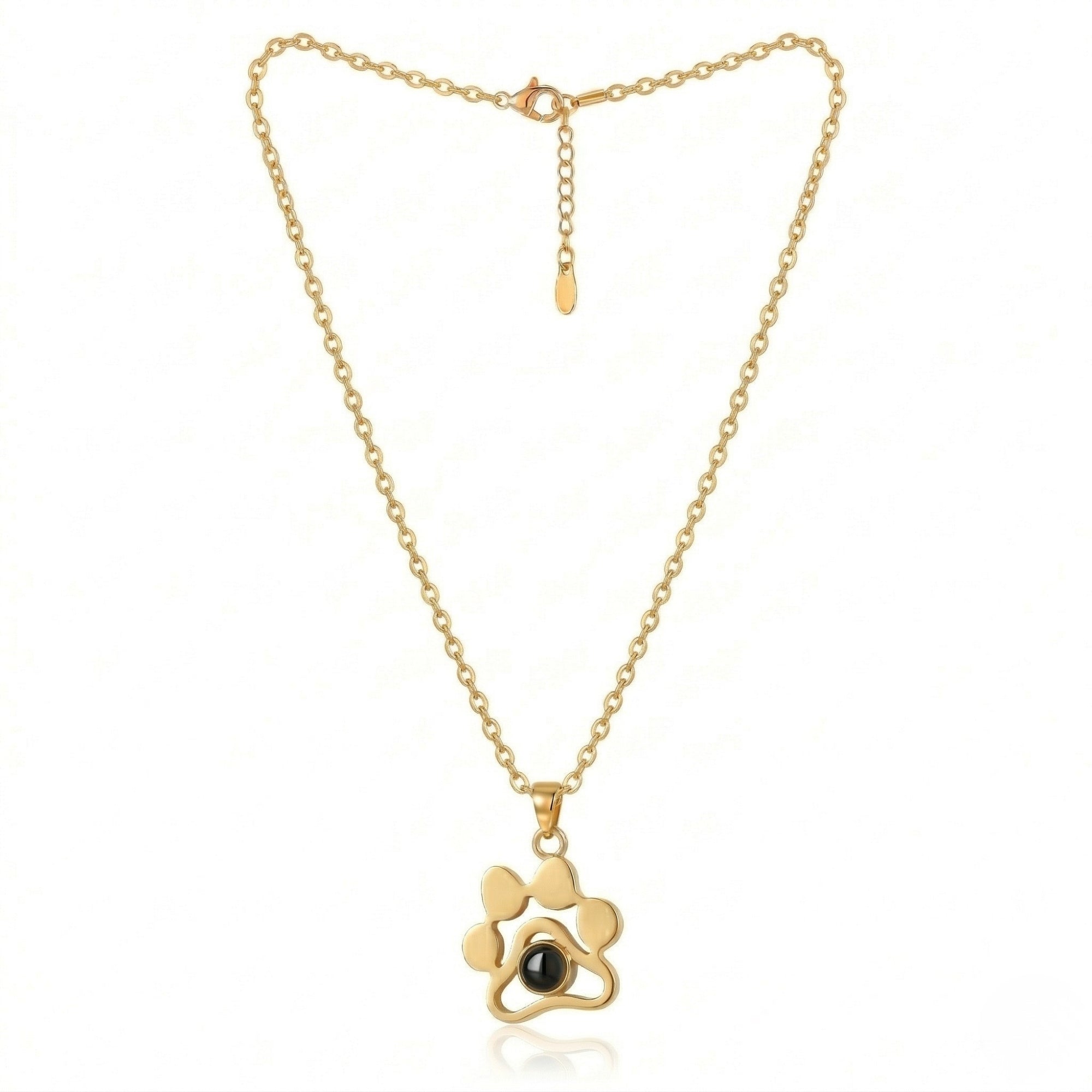 Personalized Pet  Memory photo projection Necklace- SnapEyelet